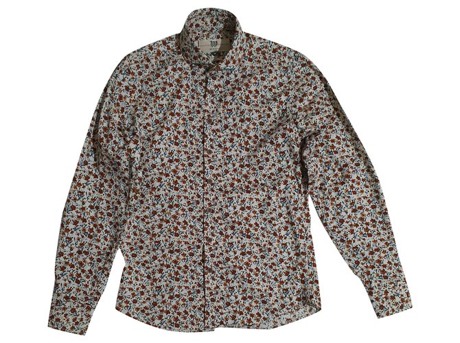Bertoni 1949 Shirts Multiple colors Cotton Elastane  ref.167432